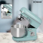 Bomann KM 6030 CB Κουζινομηχανή 1100W με Ανοξείδωτο Κάδο 5lt Mint