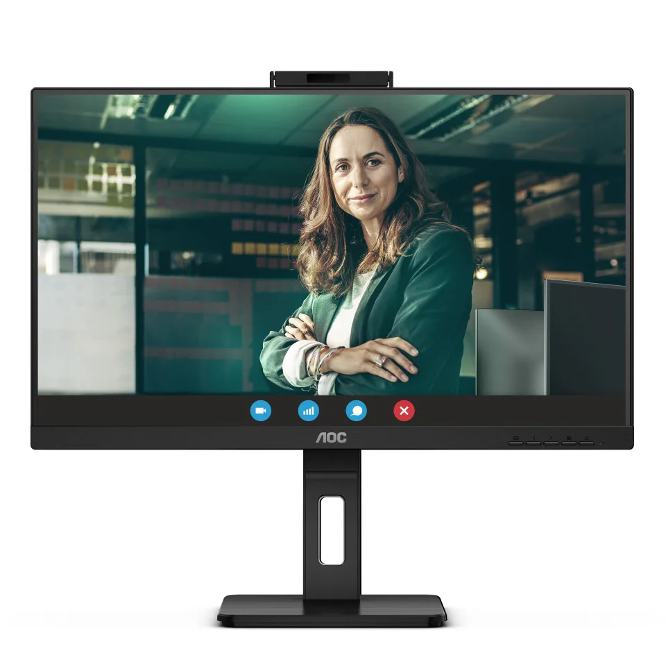 AOC 24P3CW IPS Monitor 23.8" FHD 1920x1080 με Χρόνο Απόκρισης 4ms GTG - Image 1