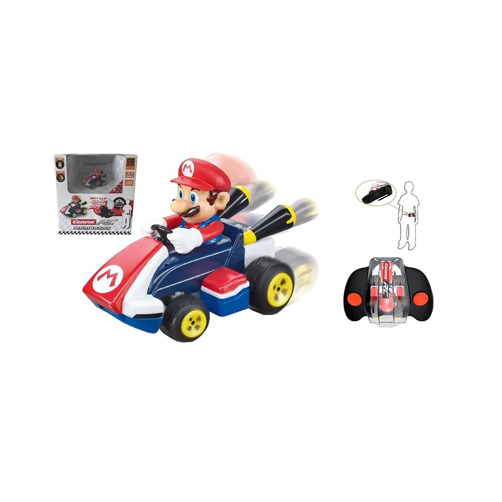 20230328132256_60d1571e Carrera Nintendo Mario Kart Τηλεκατευθυνόμενο Αυτοκίνητο Κόκκινο 370162107X - Image 1