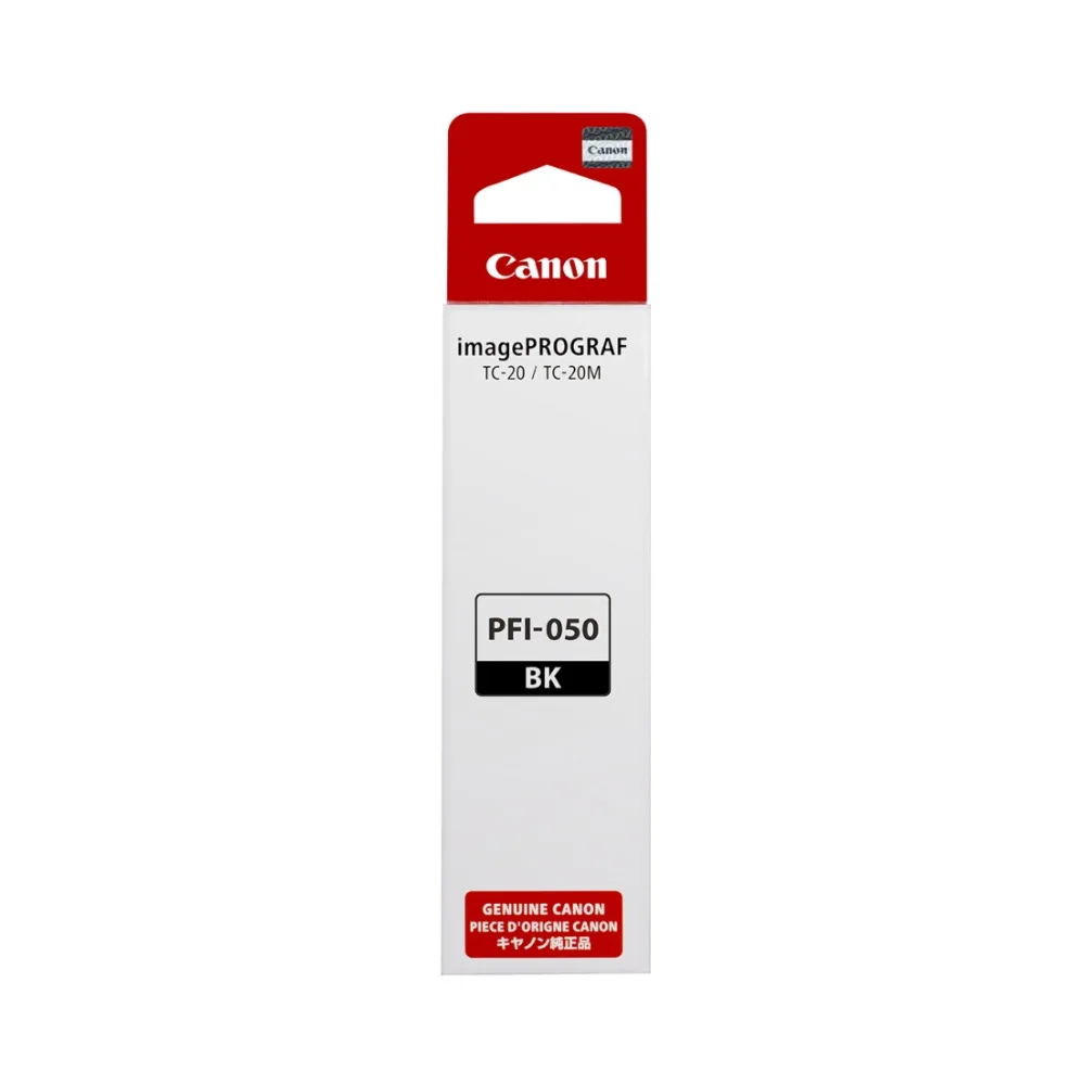 Canon PFI-050BK Γνήσιο Μελάνι Εκτυπωτή InkJet Μαύρο (5698C001) - Image 1