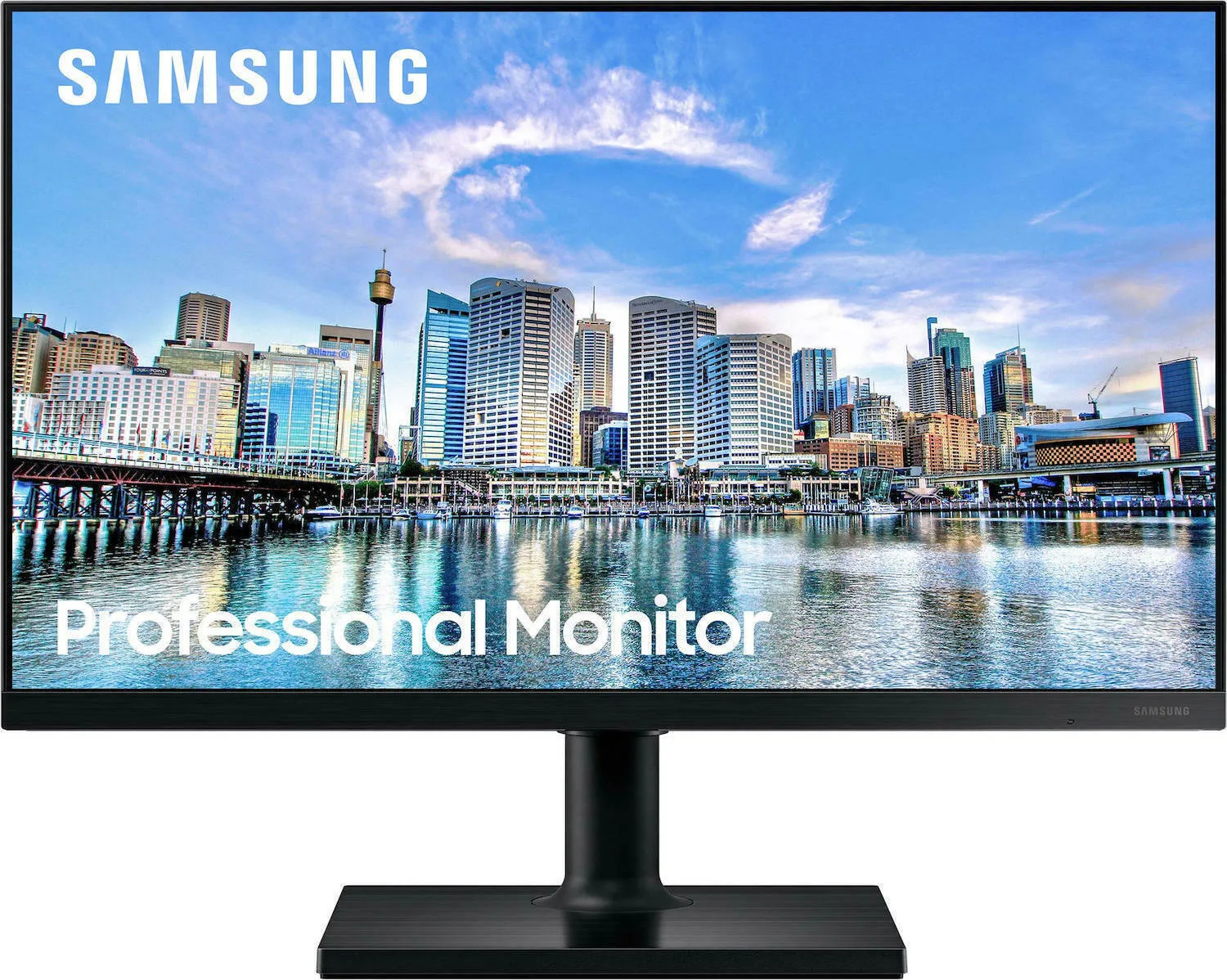 Samsung LF24T450FZU IPS Monitor 24" FHD 1920x1080 με Χρόνο Απόκρισης 5ms GTG - Image 1
