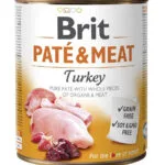 Brit Paté & Meat Υγρή Τροφή Σκύλων σε Κονσέρβα με Γαλοπούλα χωρίς Σιτηρά & Γλουτένη 800gr