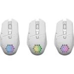 Defender GM-514 Glory Ασύρματο RGB Gaming Ποντίκι 3200 DPI Λευκό