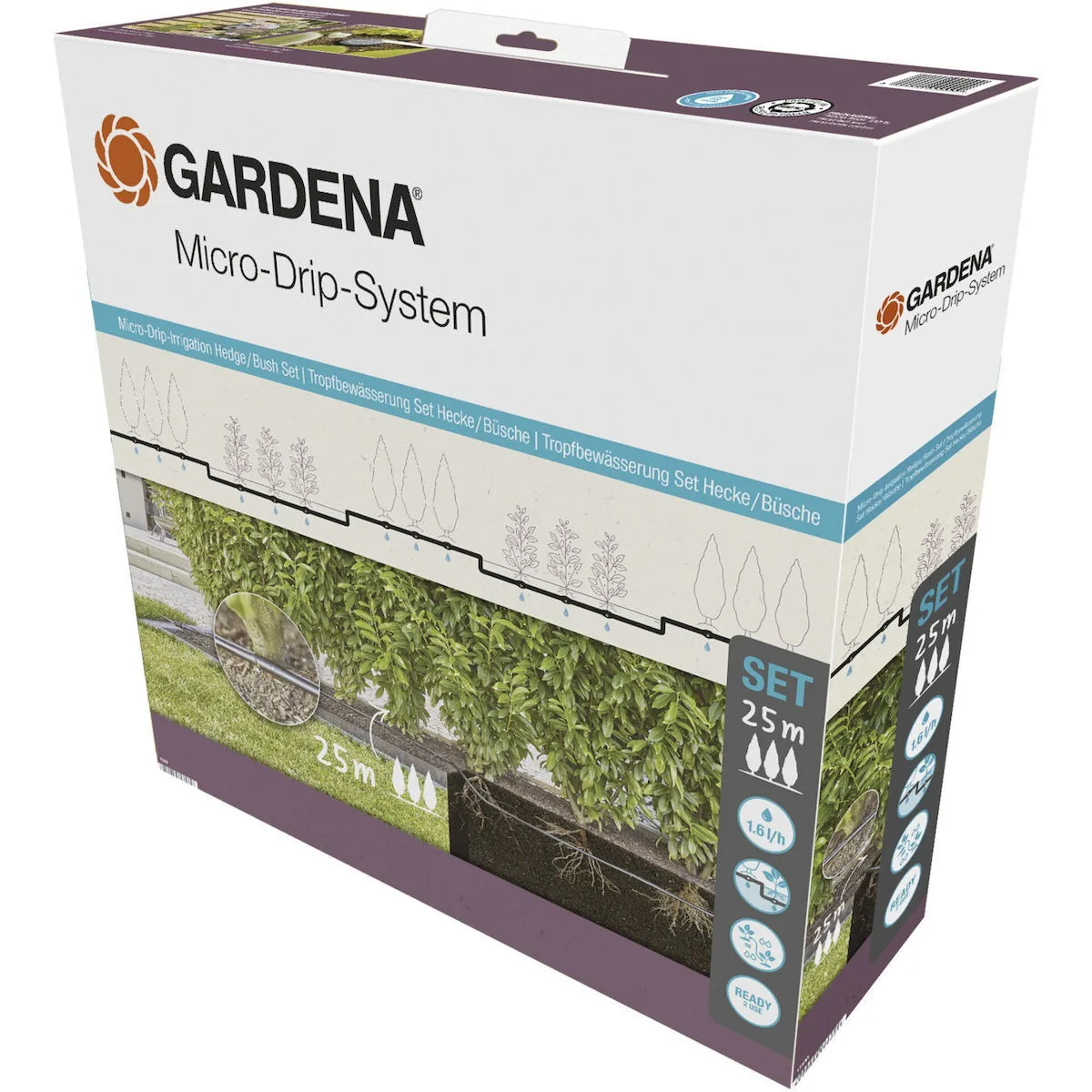 Gardena Micro-Drip System Σύστημα Αυτοποτισμού για Γλάστρες 1τμχ 13500-20 - Image 1