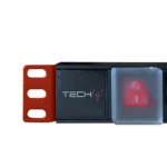 Techly I-CASE Πολύπριζο Rack 8xAC 1U STRIP-81UD 1τμχ