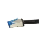 LogiLink S/FTP Cat.6a Καλώδιο Δικτύου Ethernet εξωτερικού χώρου χωρίς ακροδέκτες 50m Μαύρο 1τμχ CQ7143S