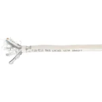 Equip S/FTP Cat.6a Καλώδιο Δικτύου Ethernet χωρίς ακροδέκτες 100m Γκρι 1τμχ 401491