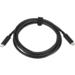Lenovo USB 3.2 Cable USB-C male - USB-C 60W Μαύρο 2m (4X90Q59480)