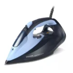 Philips Σίδερο Ατμού 2800W με Αντικολλητική Πλάκα και Συνεχόμενη Παροχή 50gr/min Light/Dark Blue DST7041/20