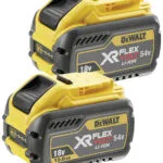DEWALT Σετ 2 Μπαταριών Εργαλείου Λιθίου 18V με Χωρητικότητα 12Ah DCB548Y2
