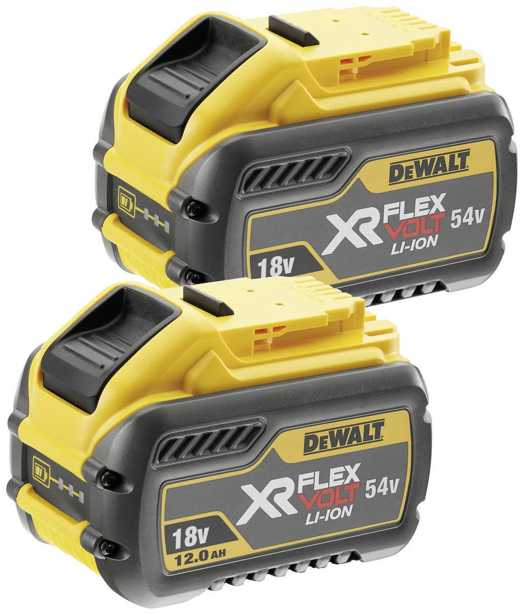 20230410094140_dewalt_dcb548y2_2_mpataries_ergaleiou_lithiou_18v_me_choritikotita_12ah DEWALT Σετ 2 Μπαταριών Εργαλείου Λιθίου 18V με Χωρητικότητα 12Ah DCB548Y2 - Image 1