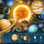 Puzzle Ηλιακό Σύστημα 2D 5000 Κομμάτια 16720