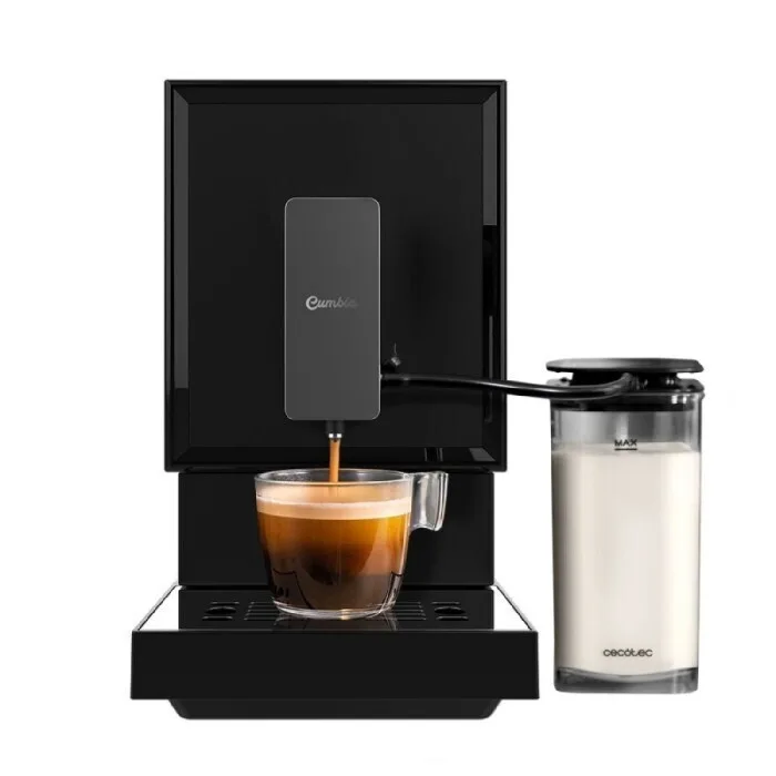 Cecotec Power Matic-ccino Cremma Αυτόματη Μηχανή Espresso 1470W Πίεσης 19bar για Cappuccino με Μύλο Άλεσης Μαύρη - Image 1