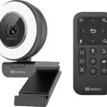 Sandberg Streamer Pro Elite Web Camera 2K με Autofocus Λευκή 134-39