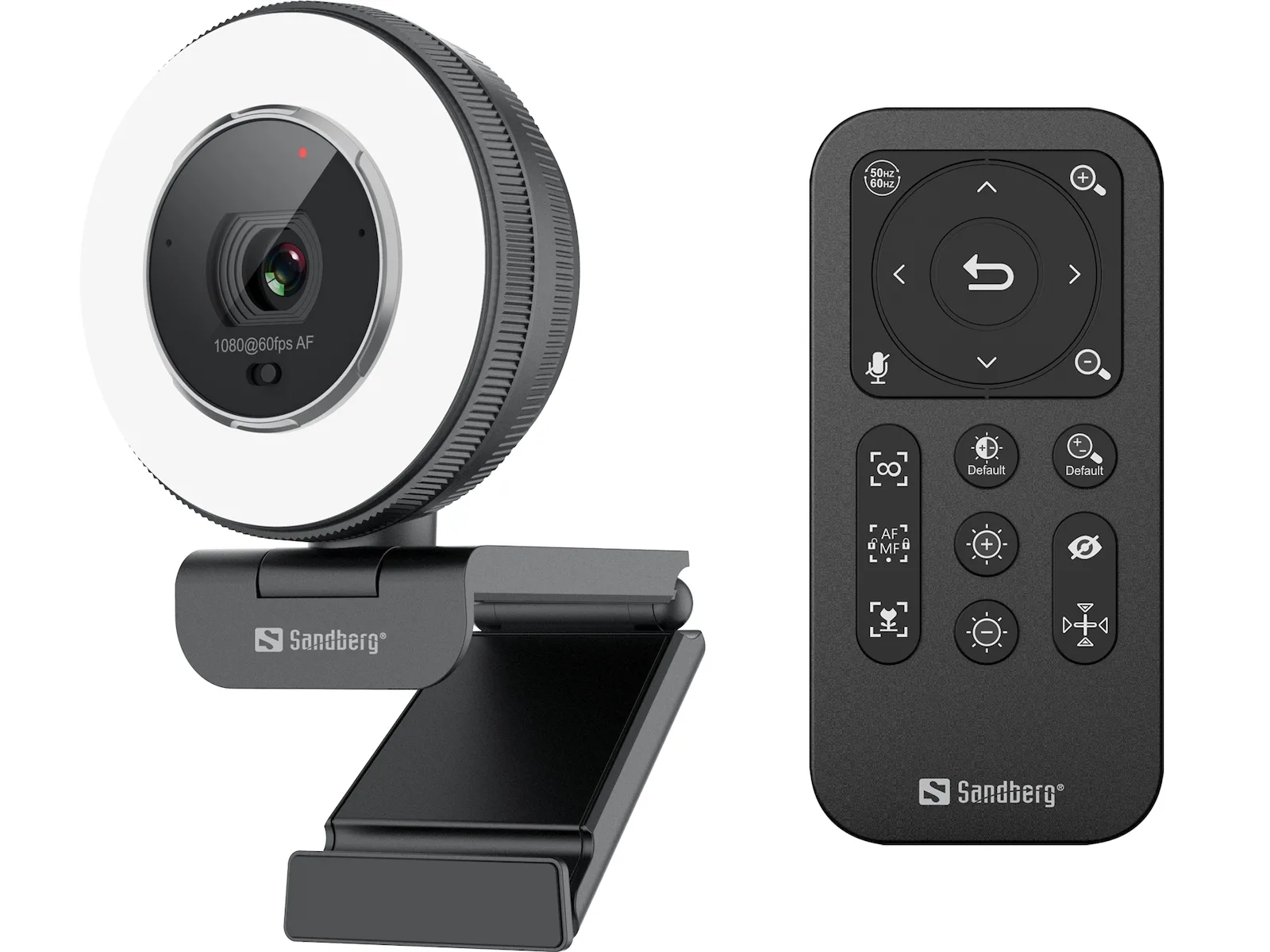 Sandberg Streamer Pro Elite Web Camera 2K με Autofocus Λευκή 134-39 - Image 1
