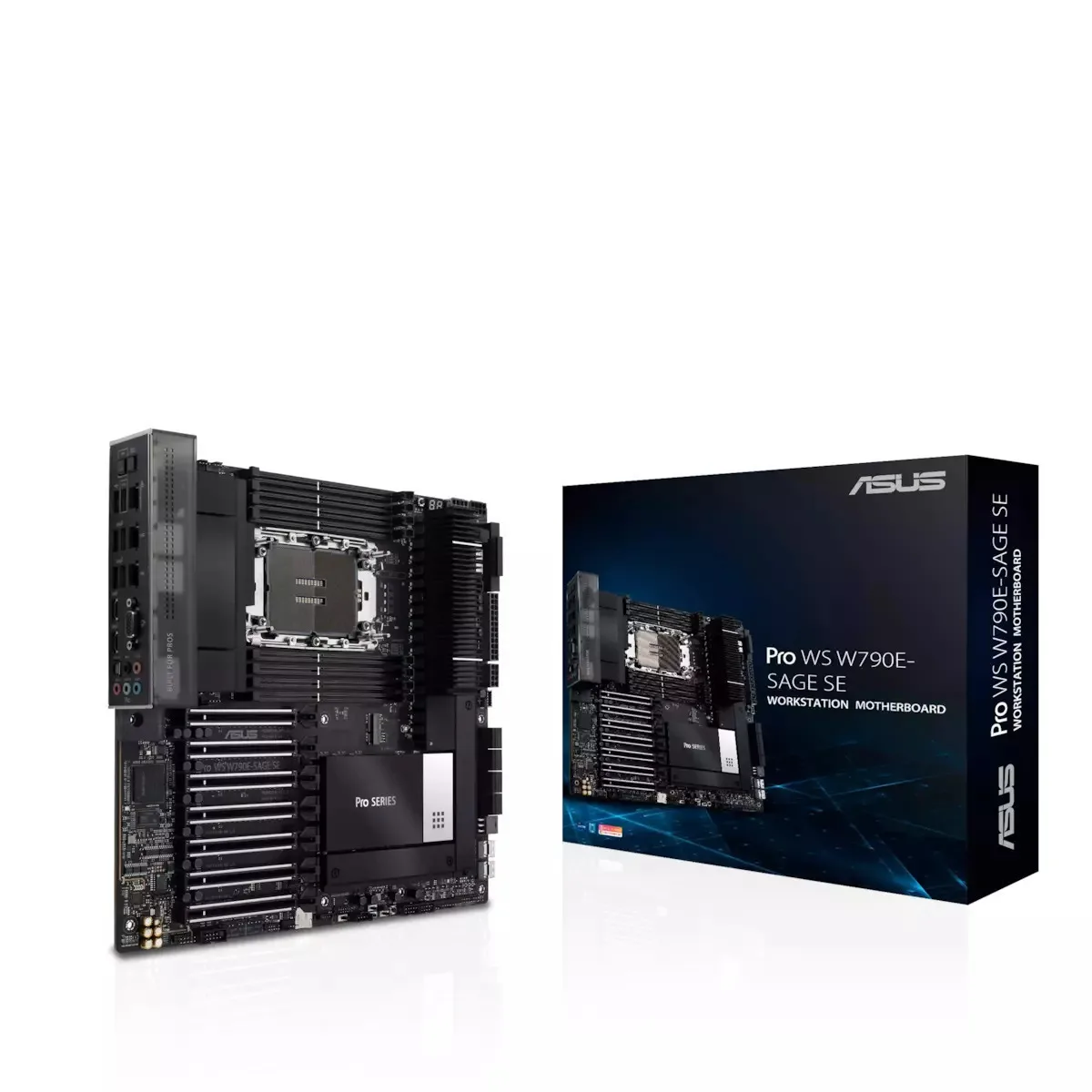 Asus Pro WS W790E-SAGE SE Motherboard Extended ATX με Intel LGA4677 Socket 90MB1C20-M0EAY0 - Image 1