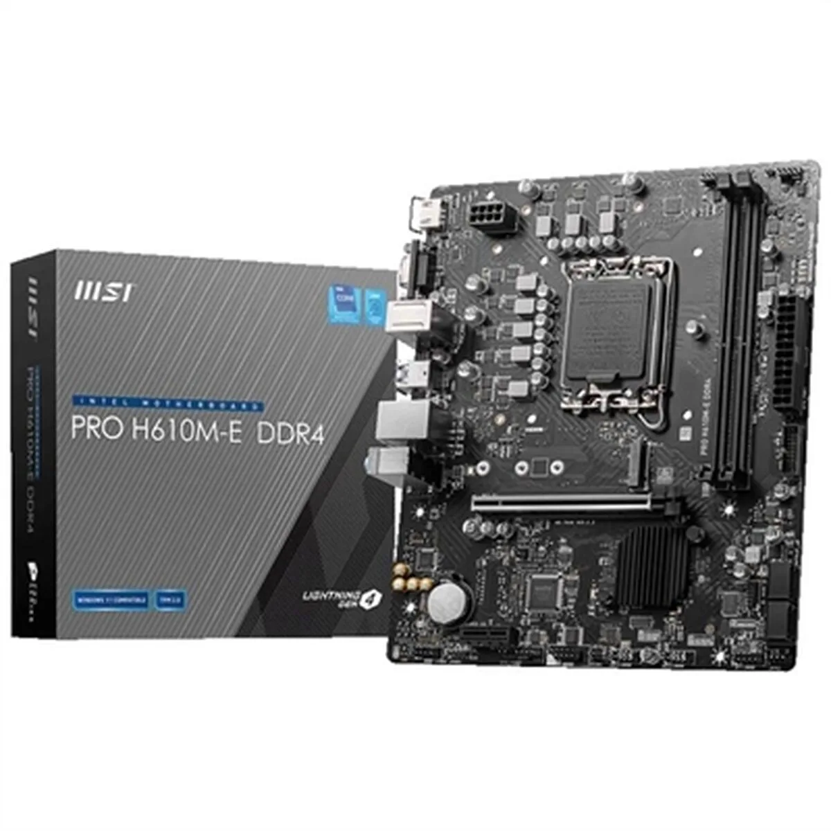 20230411145749_msi_pro_h610m_e_motherboard_micro_atx_me_intel_1700_socket MSI PRO H610M-E DDR4 Motherboard Micro ATX με Intel 1700 Socket - Image 1