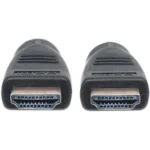 Manhattan Cable HDMI 2.0 Cable HDMI male - HDMI male 10m Μαύρο 353977