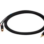 Καλώδιο 3.5mm male - 2x RCA male Μαύρο 3m (SS-1423)