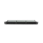 Lanberg Patch Panel Unshielded για Rack 1U 19" 48 Θυρών cat6 Μαύρο PPU6-1048-B
