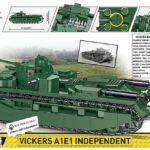 Cobi Τουβλάκια Vickers A1E1 Independent για 9+ Ετών 887τμχ COBI-2990