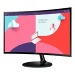 Samsung S24C360EAU VA Curved Monitor 24" FHD 1920x1080 με Χρόνο Απόκρισης 4ms GTG