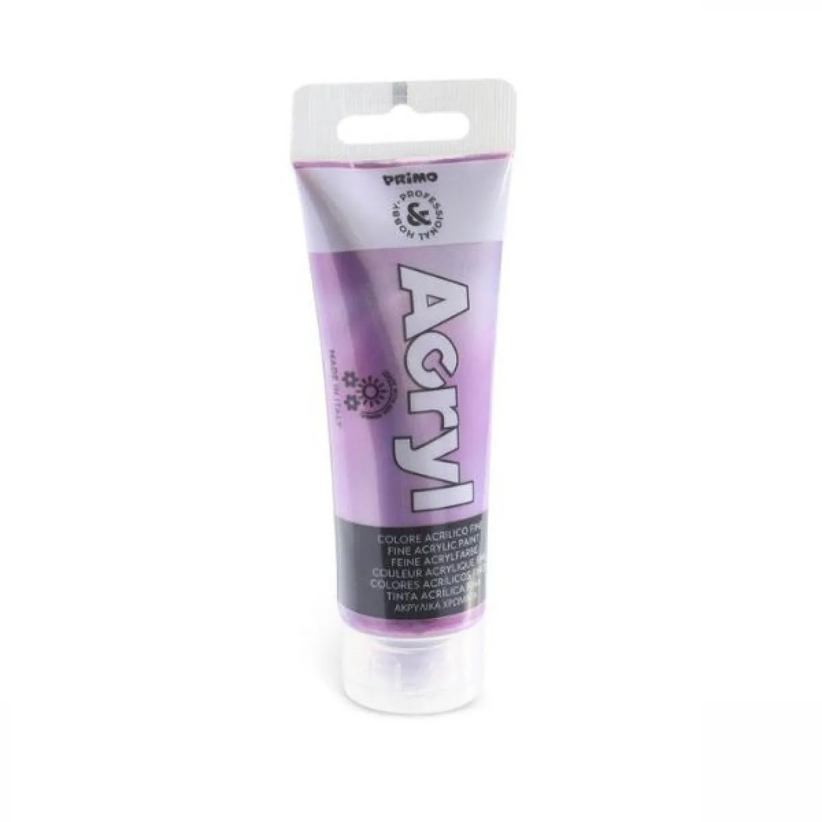 20230413105830_primo_acryl_akryliko_chroma_zografikis_metallic_purple_75ml Primo Acryl Ακρυλικό Χρώμα Ζωγραφικής Metallic Purple 75ml 420TAM75420 - Image 1