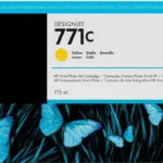 HP 771C Γνήσιο Μελάνι Εκτυπωτή InkJet Κίτρινο (B6Y10A)