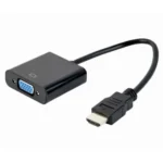 Gembird Μετατροπέας HDMI male σε VGA female 1τμχ A-HDMI-VGA-04