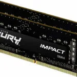 Kingston Fury Impact DDR4 32GB RAM με 2x16GB Modules και Ταχύτητα 3200 για Laptop KF432S20IBK2/32