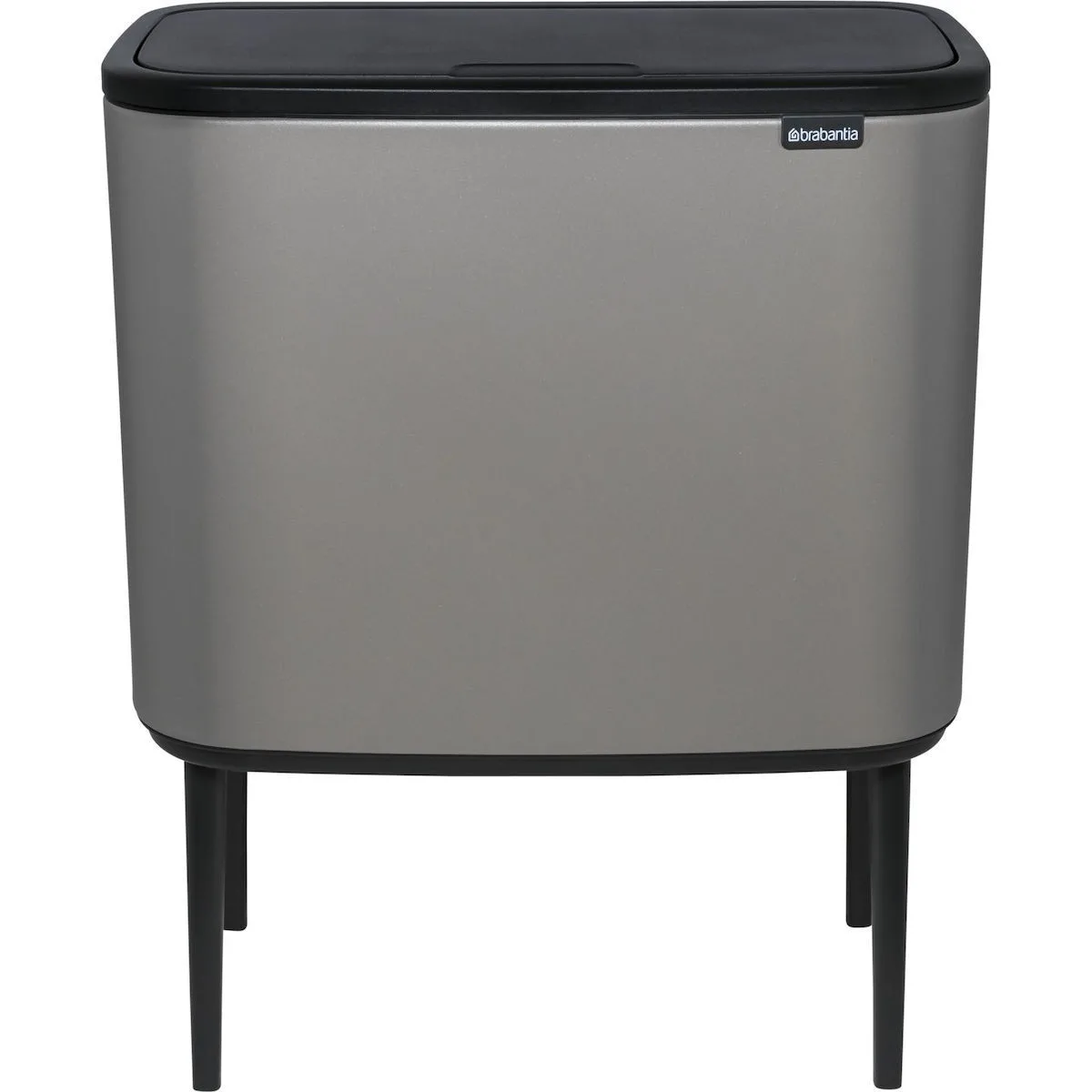 Brabantia Bo Κάδος Απορριμμάτων Πλαστικός Concrete Grey 33lt 127229 - Image 1
