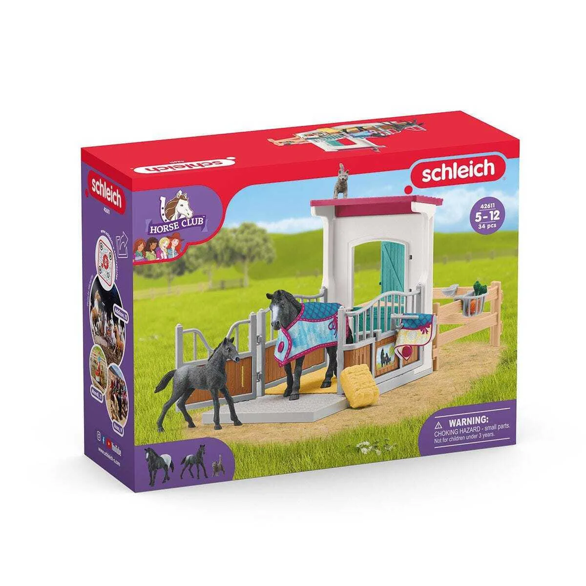 Schleich-S Horse Box with Mare and Foal για 5+ Ετών 42611 - Image 1