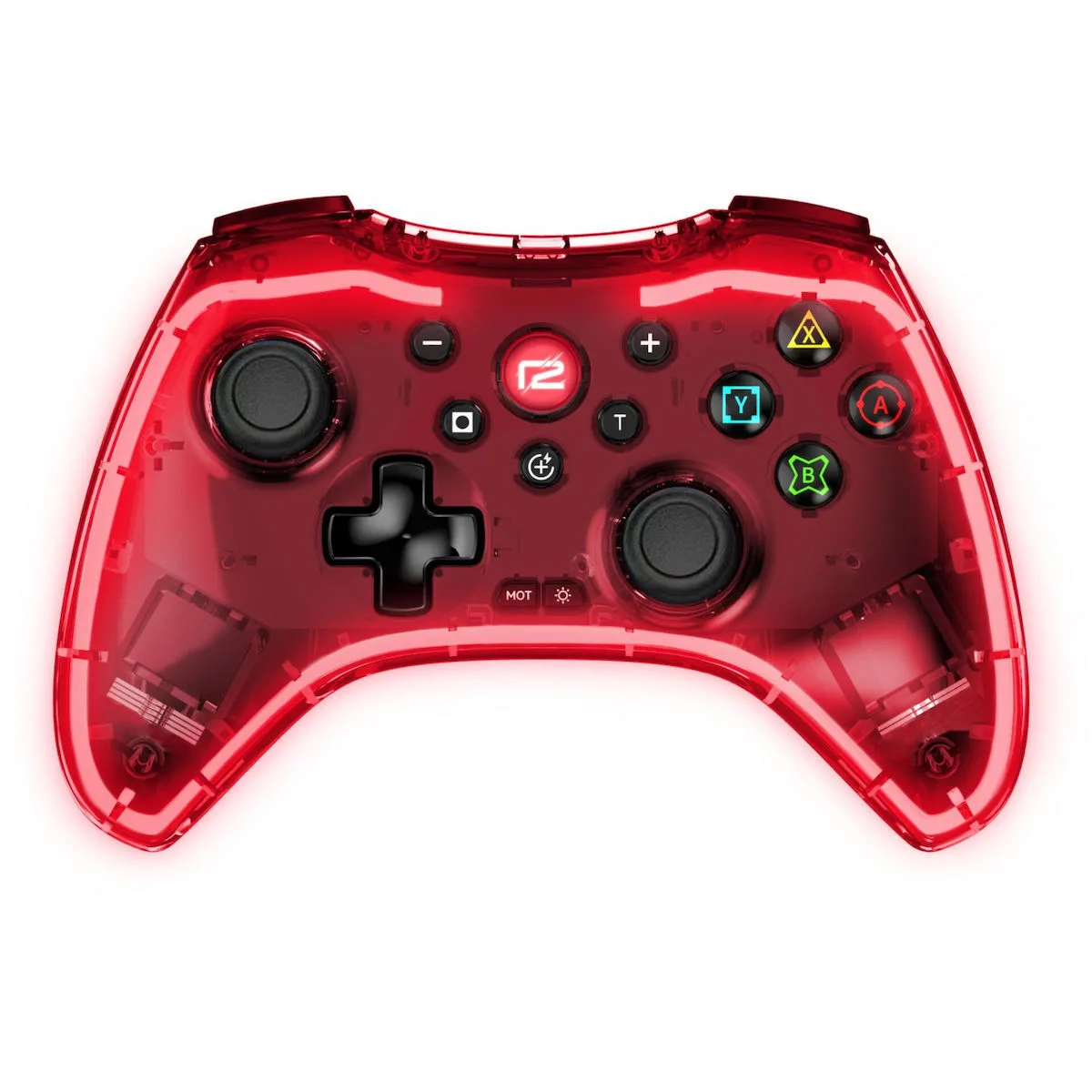 20230420120108_ready2gaming_pro_pad_x_led_edition_asyrmato_gamepad_gia_switch_kokkino Ready2gaming Pro Pad X-LED Edition Ασύρματο Gamepad για Switch Κόκκινο - Image 1