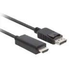 Lanberg Cable DisplayPort male - HDMI male 1.8m Μαύρο (CA-DPHD-11CC-0018-BK)