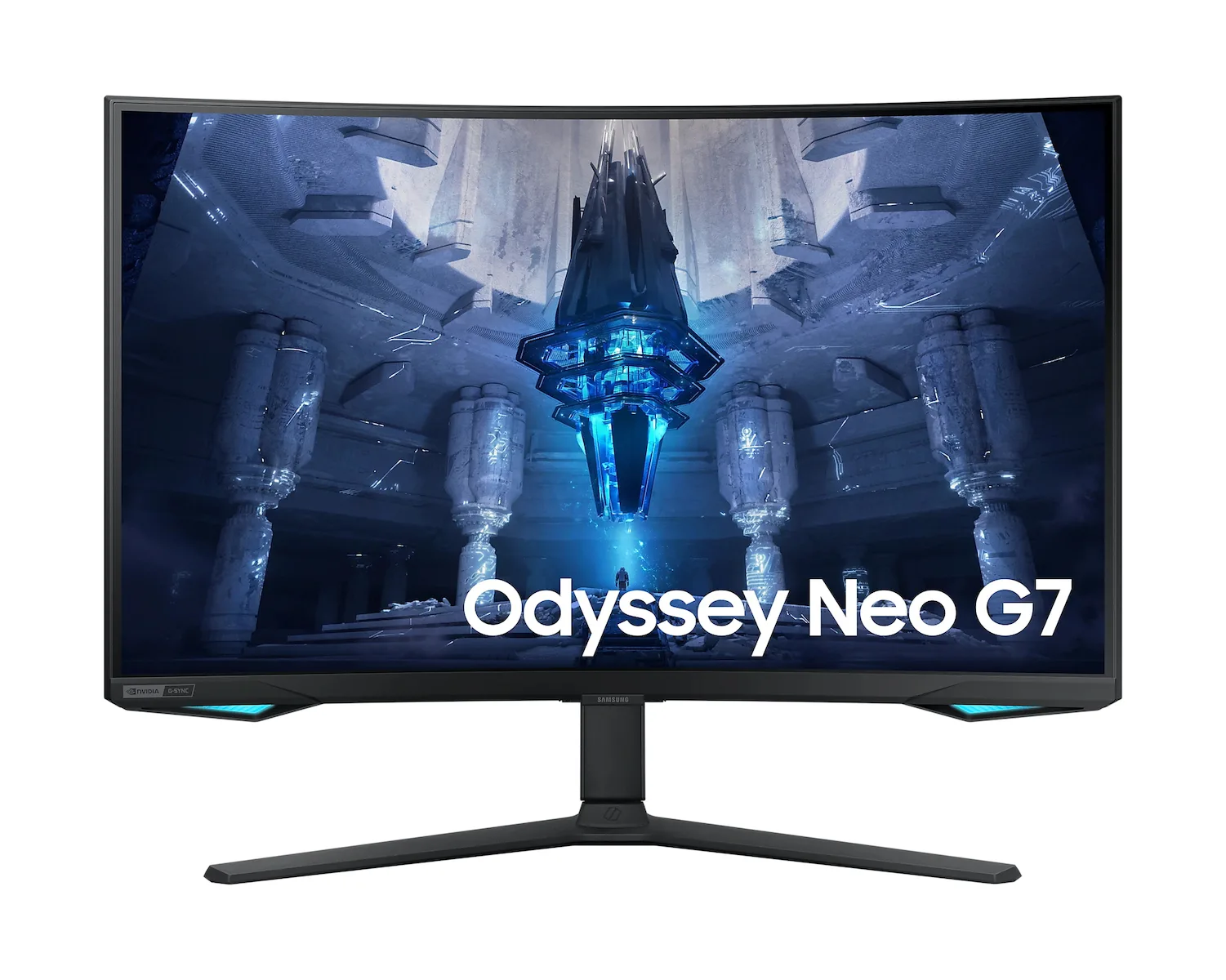 Samsung Odyssey Neo G7 S32BG750NP VA HDR Curved Gaming Monitor 32" 4K 3840x2160 165Hz με Χρόνο Απόκρισης 1ms GTG - Image 1