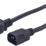APC IEC C14 - IEC C19 Cable 2m Μαύρο AP9878