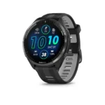 Garmin Forerunner 965 Titanium 47mm Αδιάβροχο Smartwatch με Παλμογράφο (Black/Powder Grey)