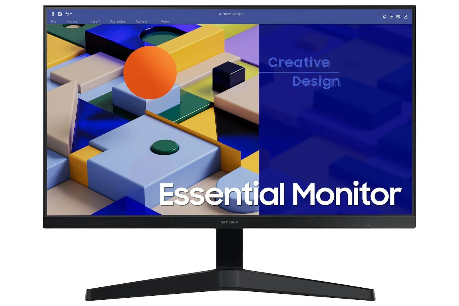Samsung S24C310EAU IPS Monitor 24" FHD 1920x1080 με Χρόνο Απόκρισης 5ms GTG - Image 1