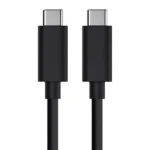 Cabletime CT-CM100 USB 2.0 Cable USB-C male - USB-C 100W Μαύρο 2m (CT-CM100-PB)