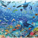 Puzzle Colorful Underwater Fun 2D 3000 Κομμάτια 17444