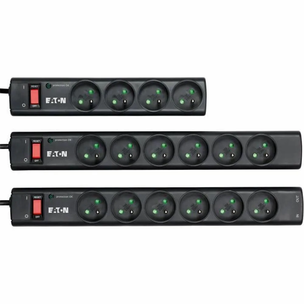 20230426102745_6dc16334 Eaton Πολύπριζο Aσφαλείας 6 Θέσεων με USB-A, Διακόπτη και Καλώδιο 1m PS6F - Image 1
