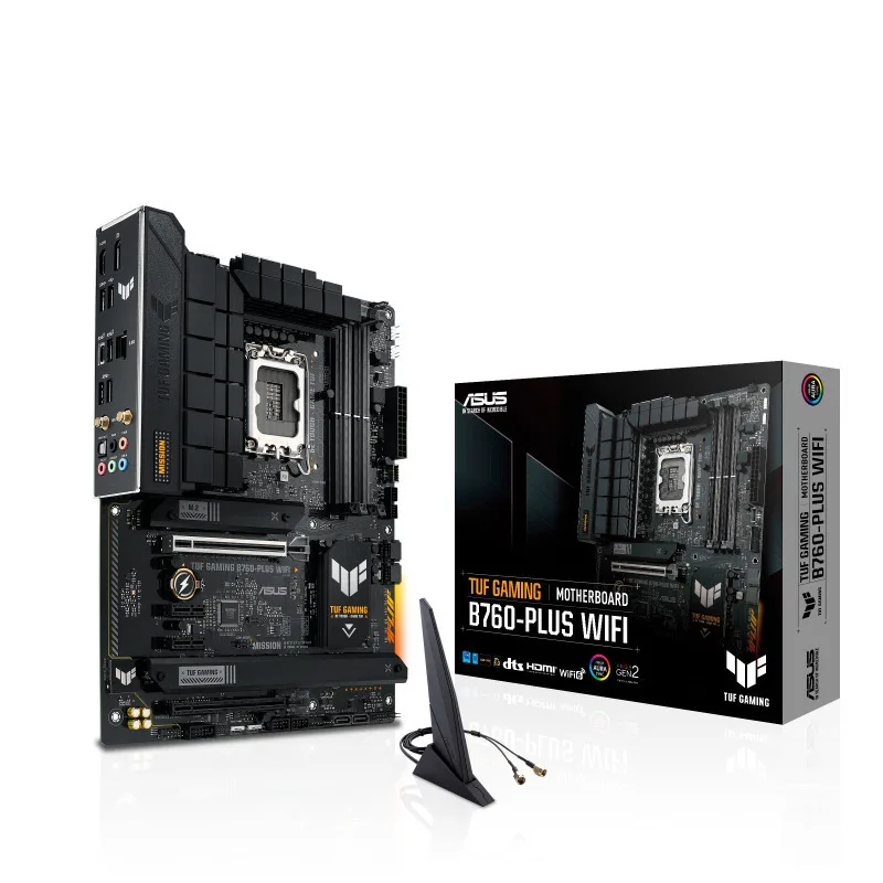 Asus TUF Gaming B760-Plus WIFI Motherboard ATX με Intel 1700 Socket 90MB1ER0-M0EAY0 - Image 1