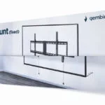 Gembird WM-90F-01 Βάση Τηλεόρασης Τοίχου έως 90" και 70kg