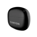 Canyon TWS-5 In-ear Bluetooth Handsfree Ακουστικά με Θήκη Φόρτισης Μαύρα