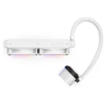 NZXT Kraken 240 RGB Υδρόψυξη Επεξεργαστή Διπλού Ανεμιστήρα 120mm για Socket AM4/AM5/1700/1200/115x Λευκή