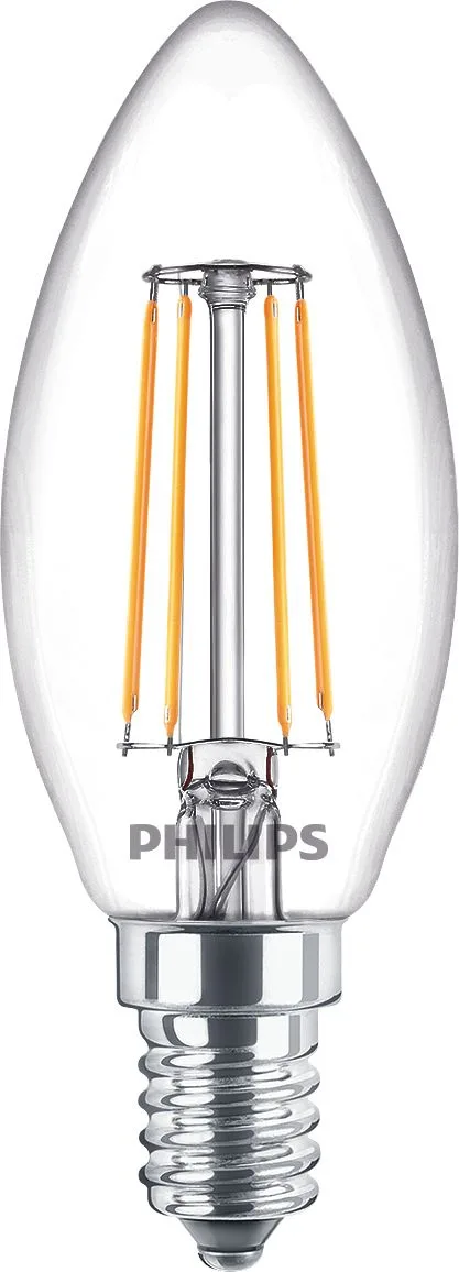 20230502101017_philips_lampa_led_gia_ntoui_e14_thermo_leyko_4700lm_9290018897c Philips Λάμπα LED 4.3W για Ντουί E14 και Σχήμα B35 Θερμό Λευκό 470lm 929001889793 - Image 1