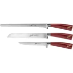 Berkel Elegance Σετ Μαχαίρια από Ανοξείδωτο Ατσάλι KEP3HS00SRRGB 3τμχ