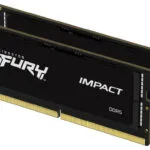 Kingston Fury Impact DDR5 32GB RAM με 2x16GB Modules και Ταχύτητα 6400 για Laptop KF564S38IBK2-32