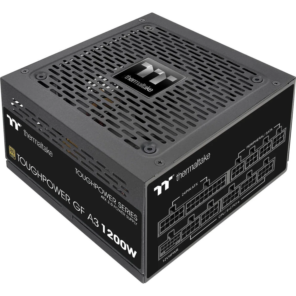 Thermaltake Toughpower GF A3 TT Premium Edition 1200W Μαύρο Τροφοδοτικό Υπολογιστή Full Modular 80 Plus Gold - Image 1