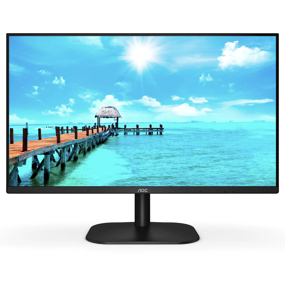 AOC 24B2XH IPS Monitor 23.8" FHD 1920x1080 με Χρόνο Απόκρισης 7ms GTG - Image 1